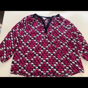 Crown and Ivy Elephant Top